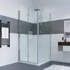 IMPTS Duschkabine 70 x 80 cm Eckeinstieg Duschtür Eckdushe Produktbild-Vorschau 2