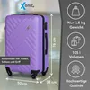 Xonic Design Reisekoffer mit Rollen 360° - ABS Produktbild-Vorschau 2