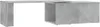 vidaXL Konferenčný stolík Concrete Grey 150x50x35 cm Drevo Náhľad obrázku produktu 1