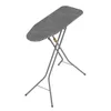 A gray ironing board with a patterned cover is shown against a white background. Podgląd zdjęcia produktu