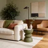 Table d'appoint moderne Rebecca Mobili Silvar 44,5 x 35 x Voir les images du produit 2