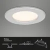 Lampe LED encastrée BRILONER LEUCHTEN THIN, 6 W, 450 lm, Voir les images du produit 8