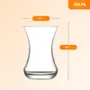 LAV Demet Teegläser mit Unterteller 135 ml - 12 teiliges Produktbild-Vorschau 7