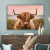 MuchoWow® - Leinwandbilder - Kuh - Schottischer Highlander Produktbild-Vorschau 4
