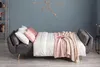 riess-ambiente Schlafsofa BOUTIQUE 215cm dunkelgrau gold Produktbild-Vorschau 3