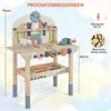 Werkbank Kinder, Werkzeugbank für Kinder aus Holz mit 8 Produktbild-Vorschau 5