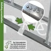 Fahrradanlehnbügel 140 x 88 cm Stahl feuerverzinkt Ø 50 mm Produktbild-Vorschau 3