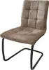 Industrial Freischwinger Stuhl MODENA vintage taupe mit Produktbild-Vorschau 7