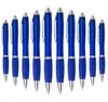 10 Stück ergonomische Kugelschreiber, Blau Produktbild-Vorschau 1