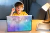 MuchoWow® Laptop Aufkleber Sticker Cover Aquarell - Lila - Produktbild-Vorschau 3