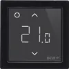 A digital thermostat with a black frame and a black screen displaying the temperature. Anteprima dell’immagine prodotto