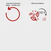 Diagrams illustrating product features. Produktbild-Vorschau