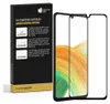 A product shot of a phone screen protector next to its packaging. Produktbild-Vorschau