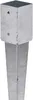 A metal ground post anchor for wooden posts. Produktbild-Vorschau