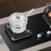 Dampfgar-Topf aus Edelstahl - 2-stöckiger Dampfgarer - 2 l Produktbild-Vorschau 3
