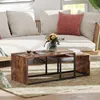 Lot de 2 tables d'appoint HOMCOM, tables basses, Voir les images du produit 8