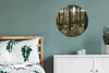 MuchoWow® Rundes Wandbild - Runde Bilder Wald - Sommer - Produktbild-Vorschau 4