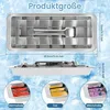 Eiswürfelform Edelstahl 18 Fächer Metall Eiswürfelbehälter Produktbild-Vorschau 3