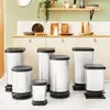Rotho Paso Pedal Bin 50L Carbon Metallic Voir les images du produit 6