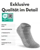 Sneaker Socken Herren Damen atmungsaktiv mit Mesh-Streifen Produktbild-Vorschau 3