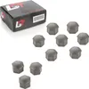 10x Radschrauben Kappen 17mm grau für MAZDA HONDA TOYOTA Produktbild-Vorschau 1