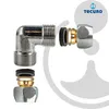 tecuro Quetschverschraubung, Winkel 90°, für Ø 10 mm Produktbild-Vorschau 2