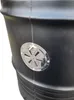 A close-up shot of a black barrel with a silver vent. Produktbild-Vorschau