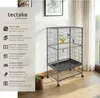 Cage à oiseaux 131 cm - gris anthracite Voir les images du produit 2