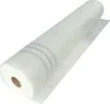 A roll of white fiberglass mesh fabric, commonly used for plaster reinforcement, is shown on a white background. Produktbild-Vorschau