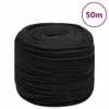 vidaXL Corde de bateau noir 6 mm 50 m polypropylène Voir les images du produit 6