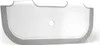 A white and gray bathtub insert is shown against a white background. Produktbild-Vorschau