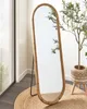 BELIANI Lustro stojące naturalne rattan 150x50 cm owalne Podgląd zdjęcia produktu 2