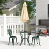 Outsunny Ensemble Salon de Jardin 2 Places 2 chaises + Voir les images du produit 4