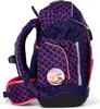 A side view of a purple and pink mermaid-scale patterned backpack. Náhled obrázku produktu