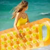 Aufblasbare Schwimmmatratze 188 x 71 cm orange - 58895 Produktbild-Vorschau 5