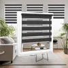 Doppelrollo Fenster ohne Bohren 100x210cm schwarz Produktbild-Vorschau 5
