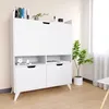 Vicco Sekretär Schreibtisch Berdi, 110 x 45 cm, Weiß Produktbild-Vorschau 4