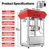 VEVOR Popcornmaschine Popcornautomat Popcorngerät 850 W, 8 Produktbild-Vorschau 8