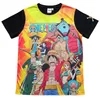 One Piece T-Shirt für Jungen - Crew Print Oberteil Kinder Produktbild-Vorschau 2