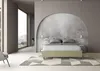 ITYHOME - Gepolstertes Bett mit Lattenrost 160x190 mit Produktbild-Vorschau 3