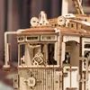 RoboTime 3D puzzle mécanique en bois Tram Voir les images du produit 2