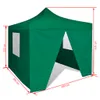 vidaXL Tente pliante à 4 parois 3 x 3 m Vert Voir les images du produit 12