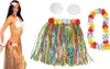 Set di costumi Hawaii Aloha con reggiseno a conchiglia Anteprima dell’immagine prodotto 1