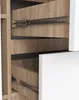 Akord Comò 2 Ante 3 Cassetti Rovere Sonoma/Bianco 101X35X76 Anteprima dell’immagine prodotto 5