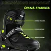 Inline korčule Blackwheels Sonic green-black nastaviteľné Náhľad obrázku produktu 3