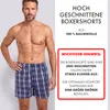 ROYALZ Baumwoll Boxershorts Herren Kariert 5er Pack hoch Produktbild-Vorschau 2