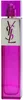 Länglicher, transparenter Flakon in kräftigem Pink mit silberner Manschette und eingraviertem YSL-Logo, moderner Sprühkopf sichtbar. Produktbild-Vorschau