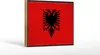 Holzschild Flagge Albanien 18x12cm Retro Flag Albania Produktbild-Vorschau 2
