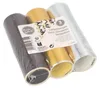 3 Luftschlangen 4 m schwarz/gold/silber "Metallic" Produktbild-Vorschau 2