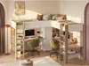 Lit d'angle double avec espace de rangement & bureau - 2 x Voir les images du produit 2